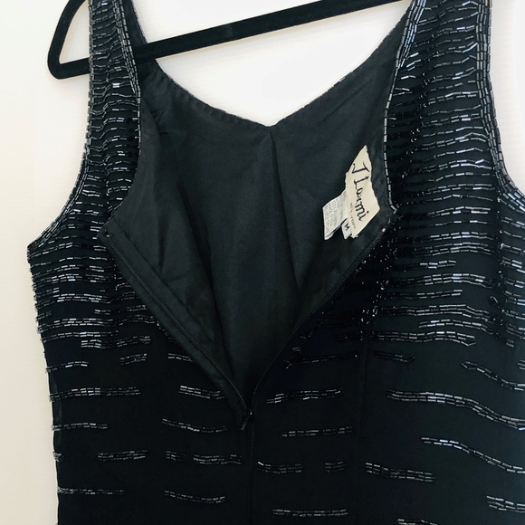 J Laxmi Black Beaded Sleeveless Shell Top M - Picture 6 of 8